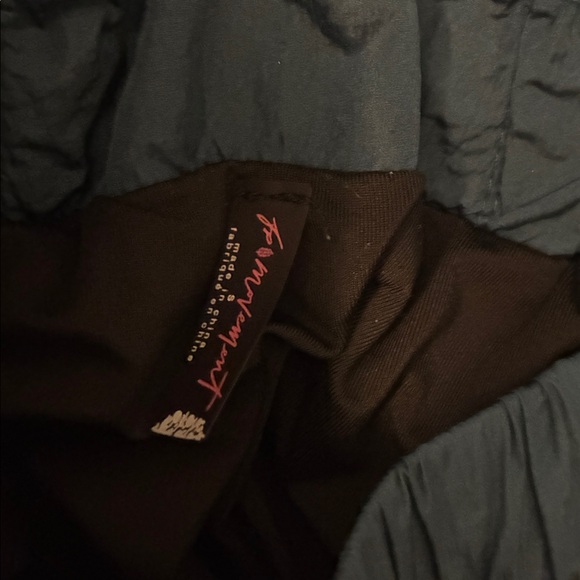 Teal Free People The Way Shorts - Picture 4 of 4